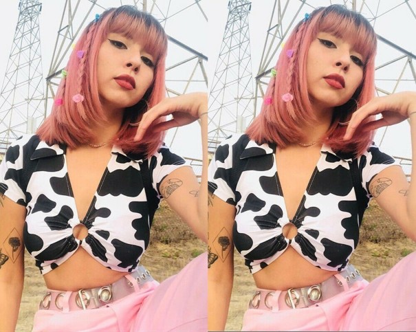 Bolerino da donna bianco e nero M