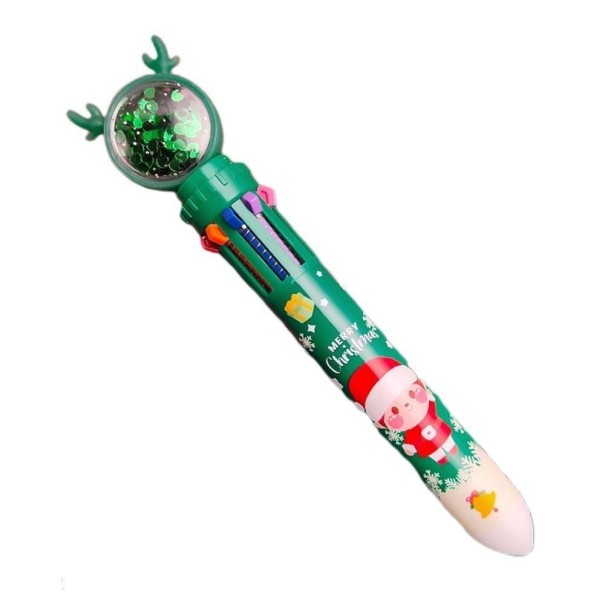 Bolígrafo navideño 10 colores 2 Bolígrafo navideño 10 colores 2