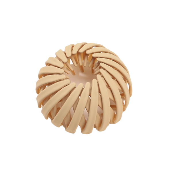 Bolleklips T933 cremefarvet