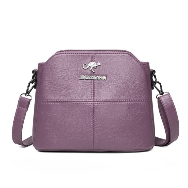 Bolsa crossbody feminina M885 roxo claro