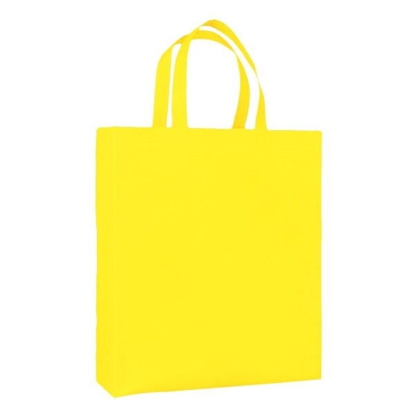 Bolsa de compras colorida amarillo
