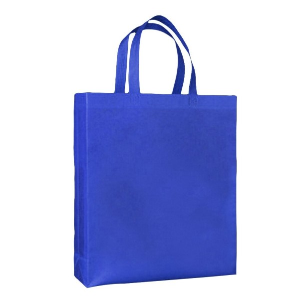 Bolsa de compras colorida azul oscuro