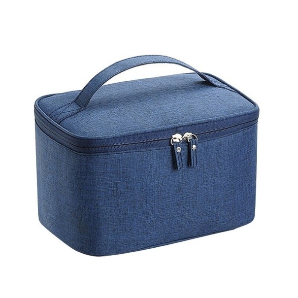 Bolsa de cosméticos de viagem T552 azul escuro