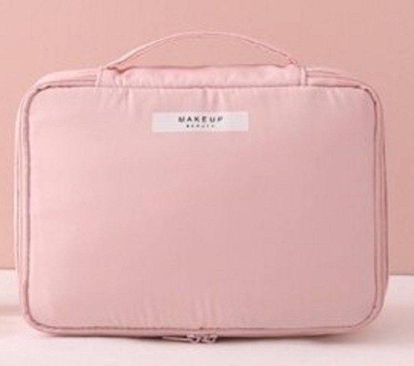 Bolsa de cosméticos feminina T535 rosa L
