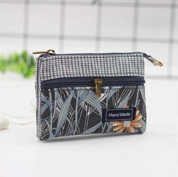 Bolsa de cosméticos para senhora M362 cinzento escuro