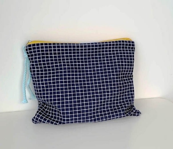 Bolsa de cosméticos T500 azul oscuro