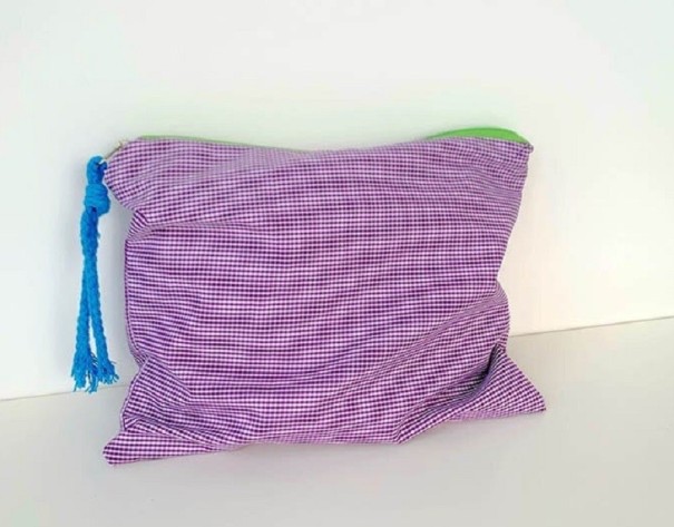 Bolsa de Cosméticos T500 roxo