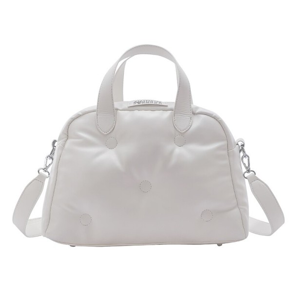 Bolsa de couro para senhora M1282 branco