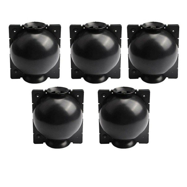 Bolsa de enraizamiento 5 uds. negro 8 cm