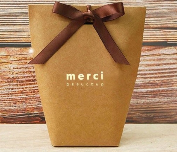 Bolsa de papel para regalo 5 uds. L 6