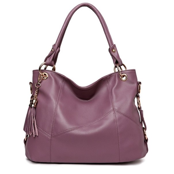 Bolsa de pele para senhora M1688 roxo