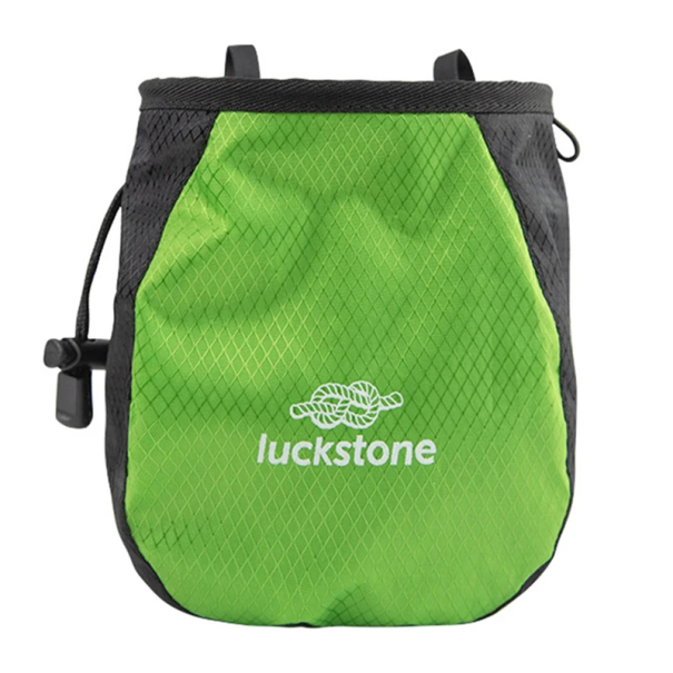 Bolsa de poliéster impermeable para magnesio 16 x 12 x 8 cm Bolsa de escalada Accesorio deportivo verde