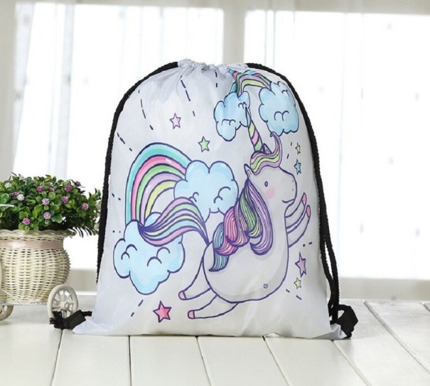 Bolsa de rapariga com unicórnio 8