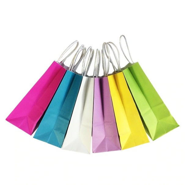 Bolsa de regalo colorida 10 uds. multicolor Bolsa de regalo colorida 10 uds. multicolor