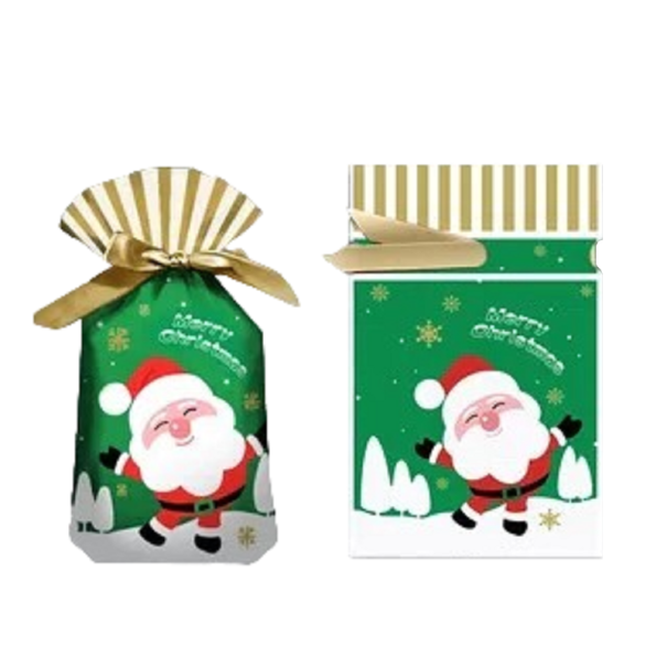 Bolsa de regalo de Navidad 23 x 15 cm 5 uds. 2