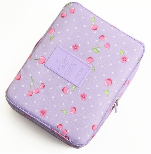 Bolsa de viaje para cosméticos J2990 morado