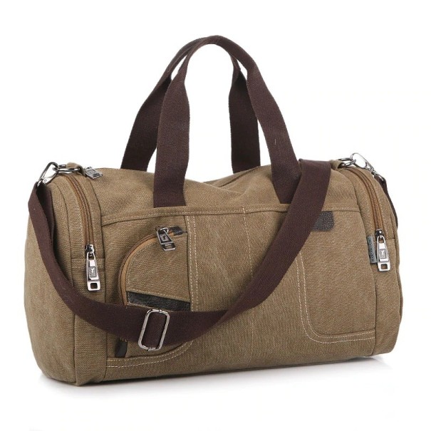 Bolsa de viaje para hombre T437 beige