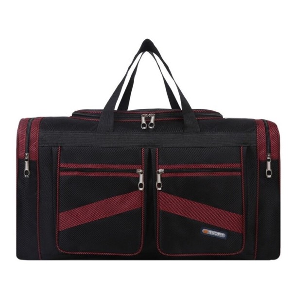 Bolsa de viaje para hombre T442 rojo oscuro M