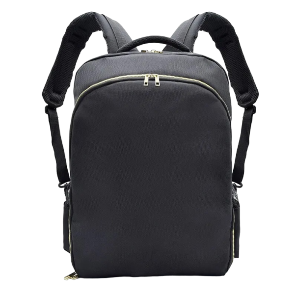 Bolsa de viaje para peluquería Bolsa organizadora de herramientas de peluquería Mochila para accesorios de peluquería 46 x 33 x 20 cm negro