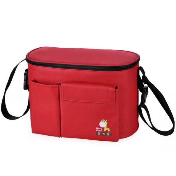 Bolsa para cochecito de bebé rojo