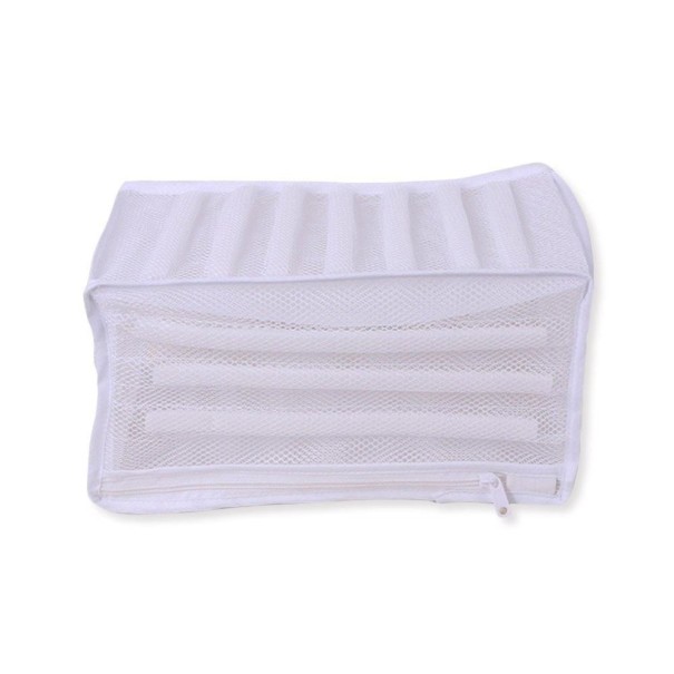 Bolsa para lavar ropa y zapatos blanco