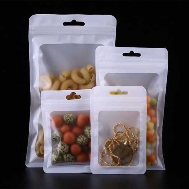 Bolsa ZIP resellable 50 uds. blanco 13