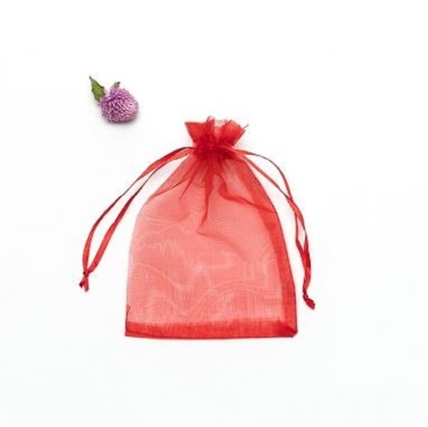 Bolsas de organza 100 uds. rojo L Bolsas de organza 100 uds. rojo L