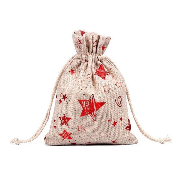 Bolsas de regalo de Navidad 10 uds. L 3