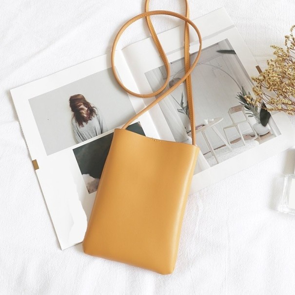 Bolso bandolera de mujer M1213 amarillo oscuro