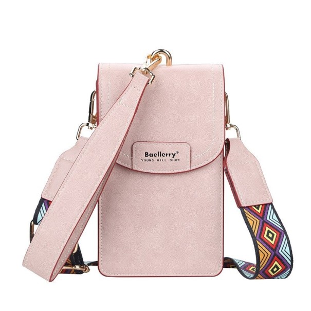 Bolso bandolera de mujer M1286 rosa claro
