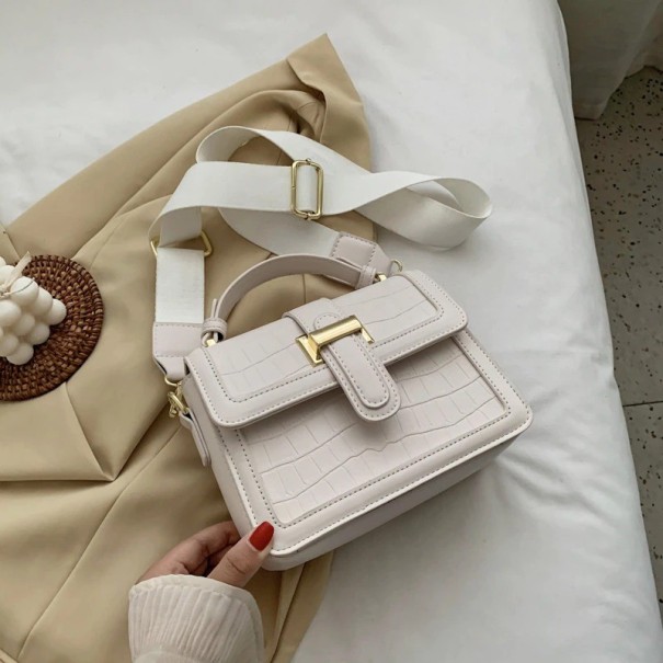 Bolso bandolera de mujer M1479 crema