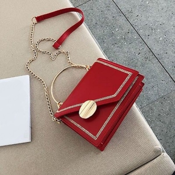 Bolso bandolera de mujer M1502 burdeos