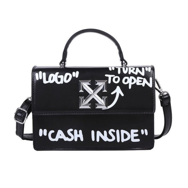 Bolso bandolera de mujer M1508 negro