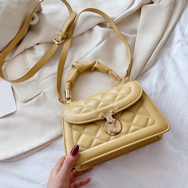 Bolso bandolera de mujer M1529 amarillo oscuro