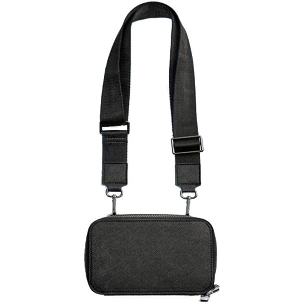 Bolso bandolera de mujer M1606 negro