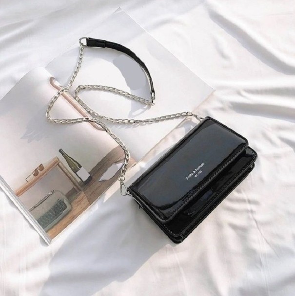Bolso bandolera de mujer M1661 negro