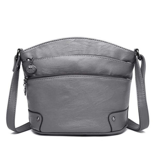 Bolso bandolera de mujer M1755 gris