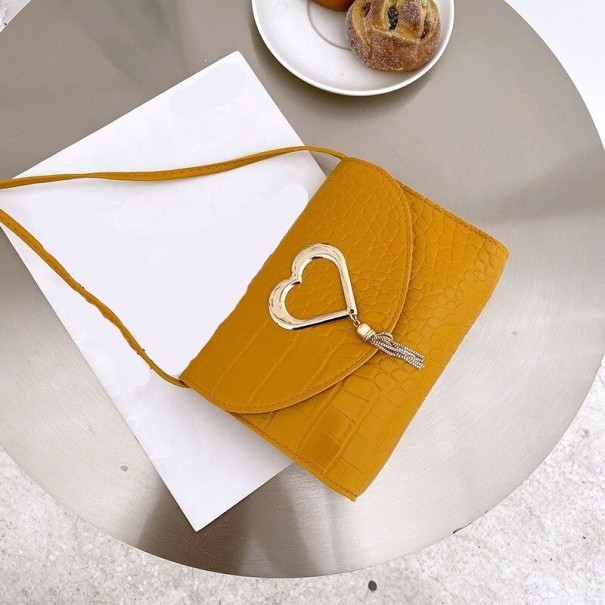 Bolso bandolera de mujer M1781 amarillo oscuro