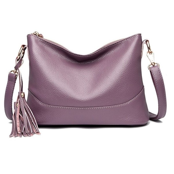 Bolso bandolera de mujer M1815 morado claro
