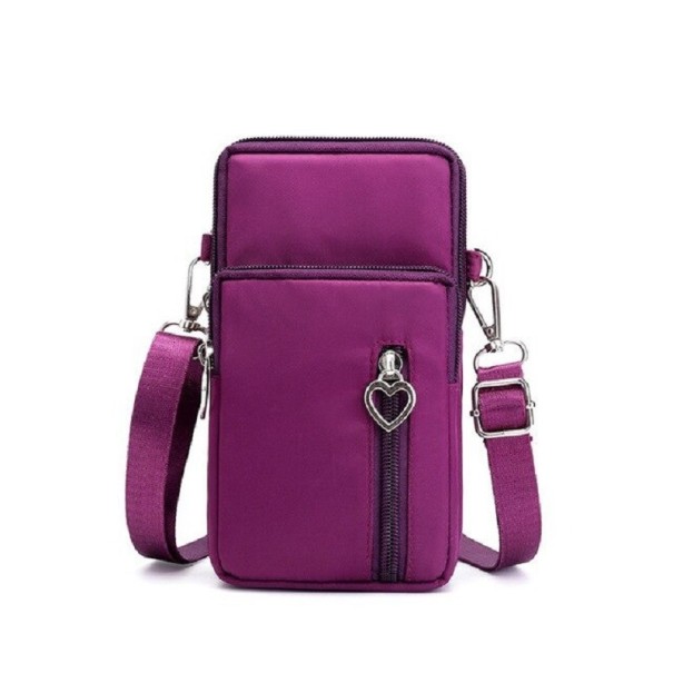 Bolso bandolera de mujer M949 morado