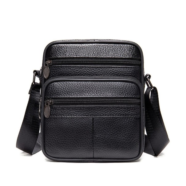 Bolso bandolera de piel para hombre T436 6