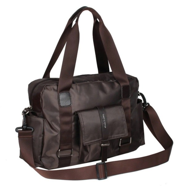 Bolso de hombro para hombre T1165 café