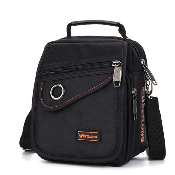 Bolso de hombro para hombre T375 negro