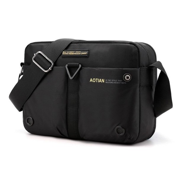 Bolso de hombro para hombre T397 negro