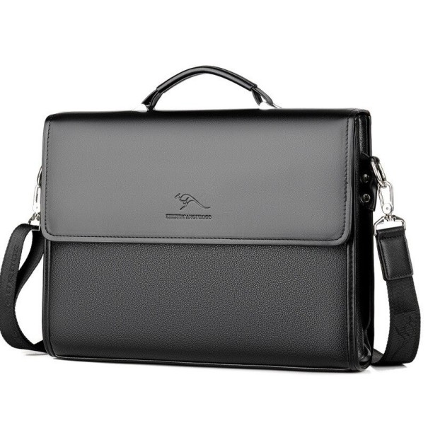 Bolso de hombro para hombre T399 negro S