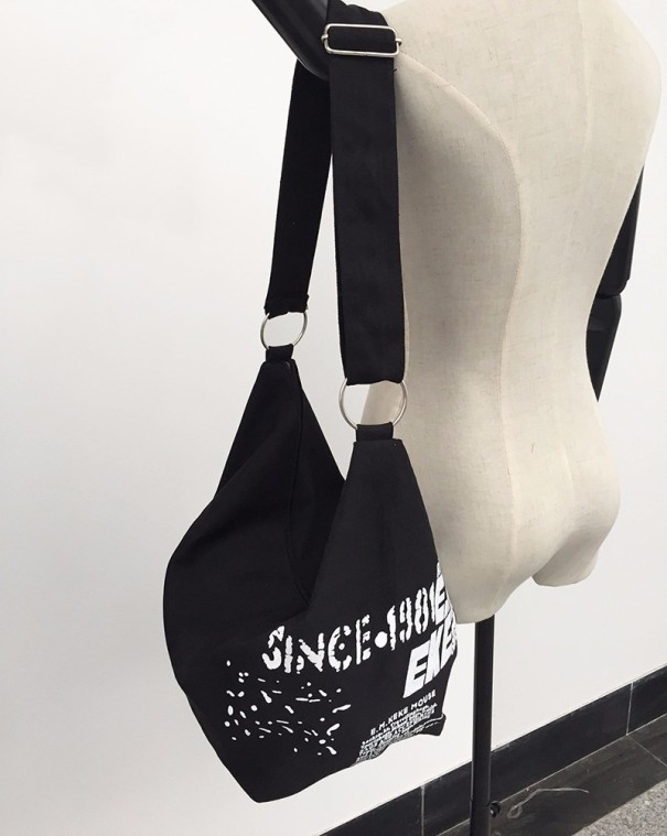 Bolso de hombro para mujer A2830 negro