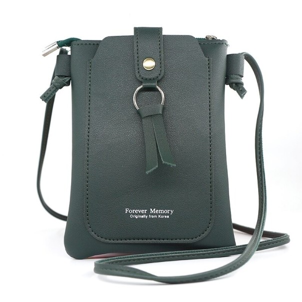 Bolso de hombro para mujer M297 verde oscuro