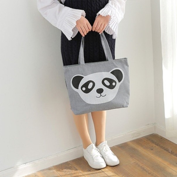 Bolso de lona para mujer C1034 3