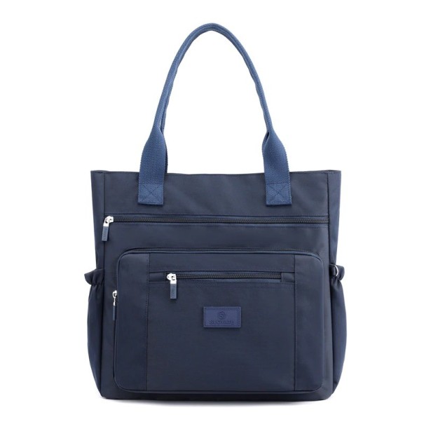 Bolso de lona para mujer M1109 azul oscuro