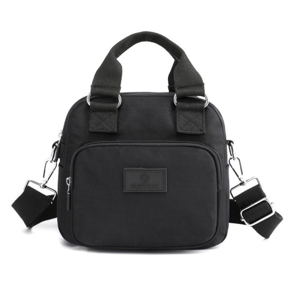 Bolso de lona para mujer M1110 negro